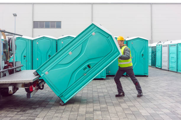 Porta potty delivery and setup in Point Mackenzie, AK